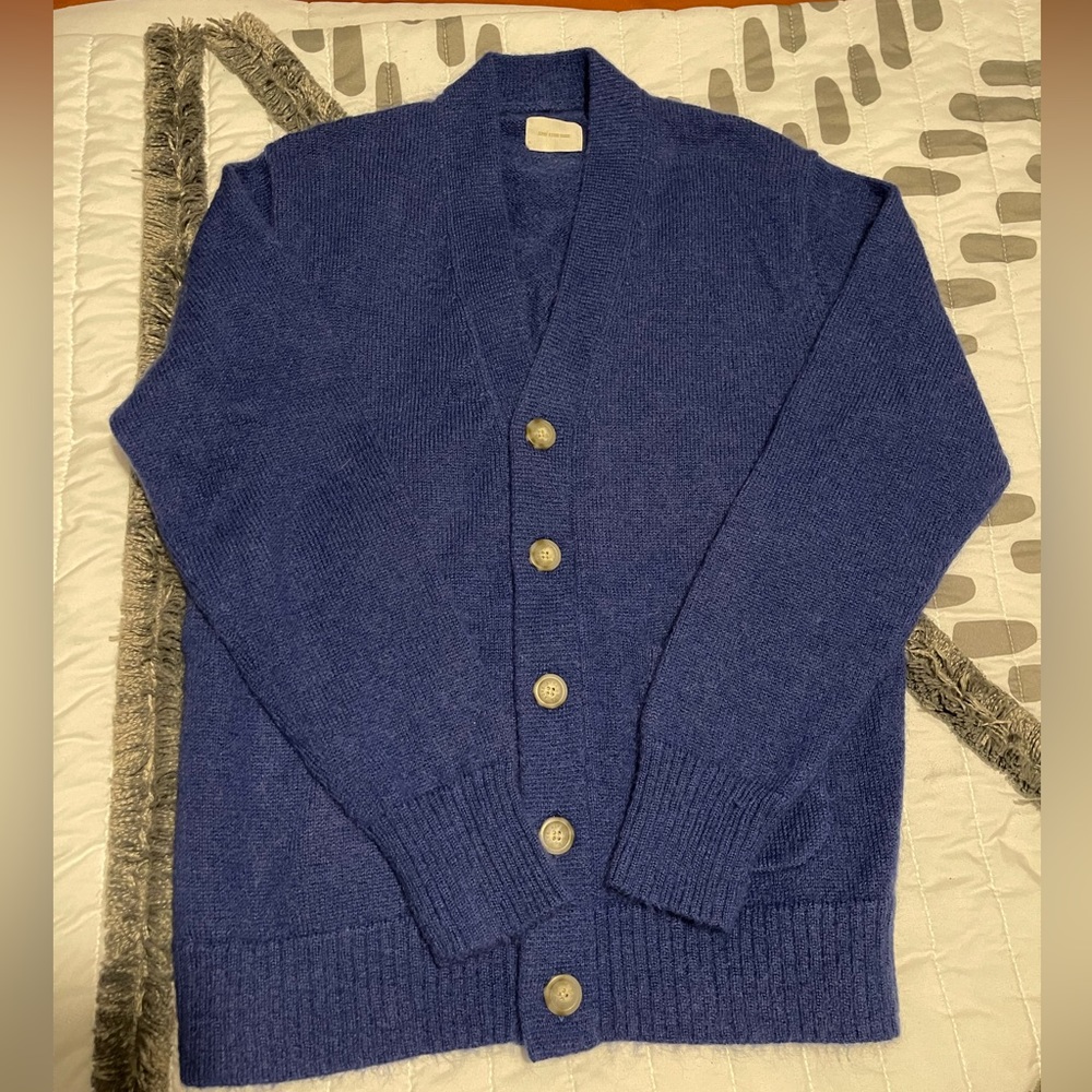 Beautiful blue Aime Leon Dore cardigan